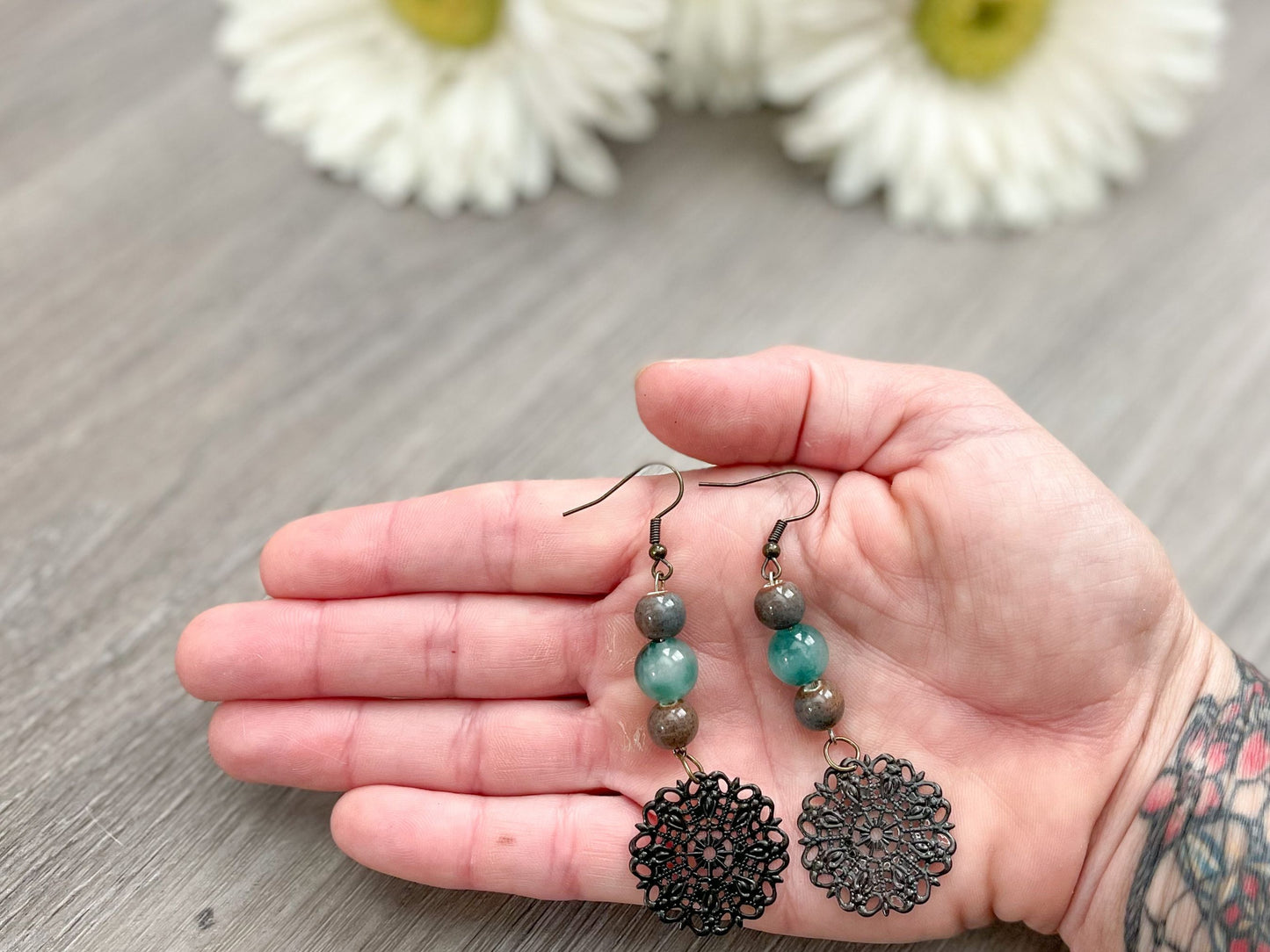 Handmade Beaded Earrings