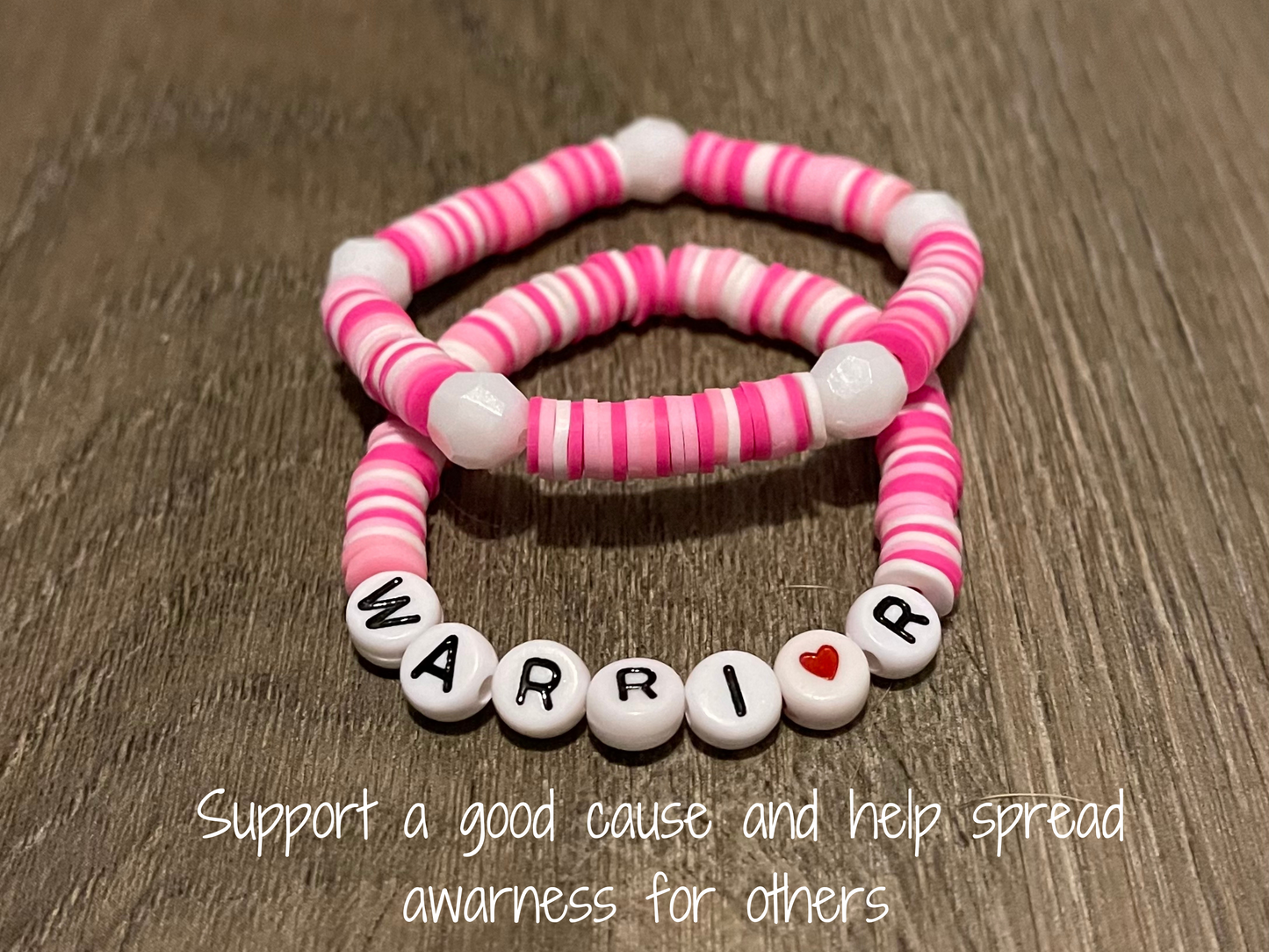 Bracelets for a Cause Customized Heishi Bracelets