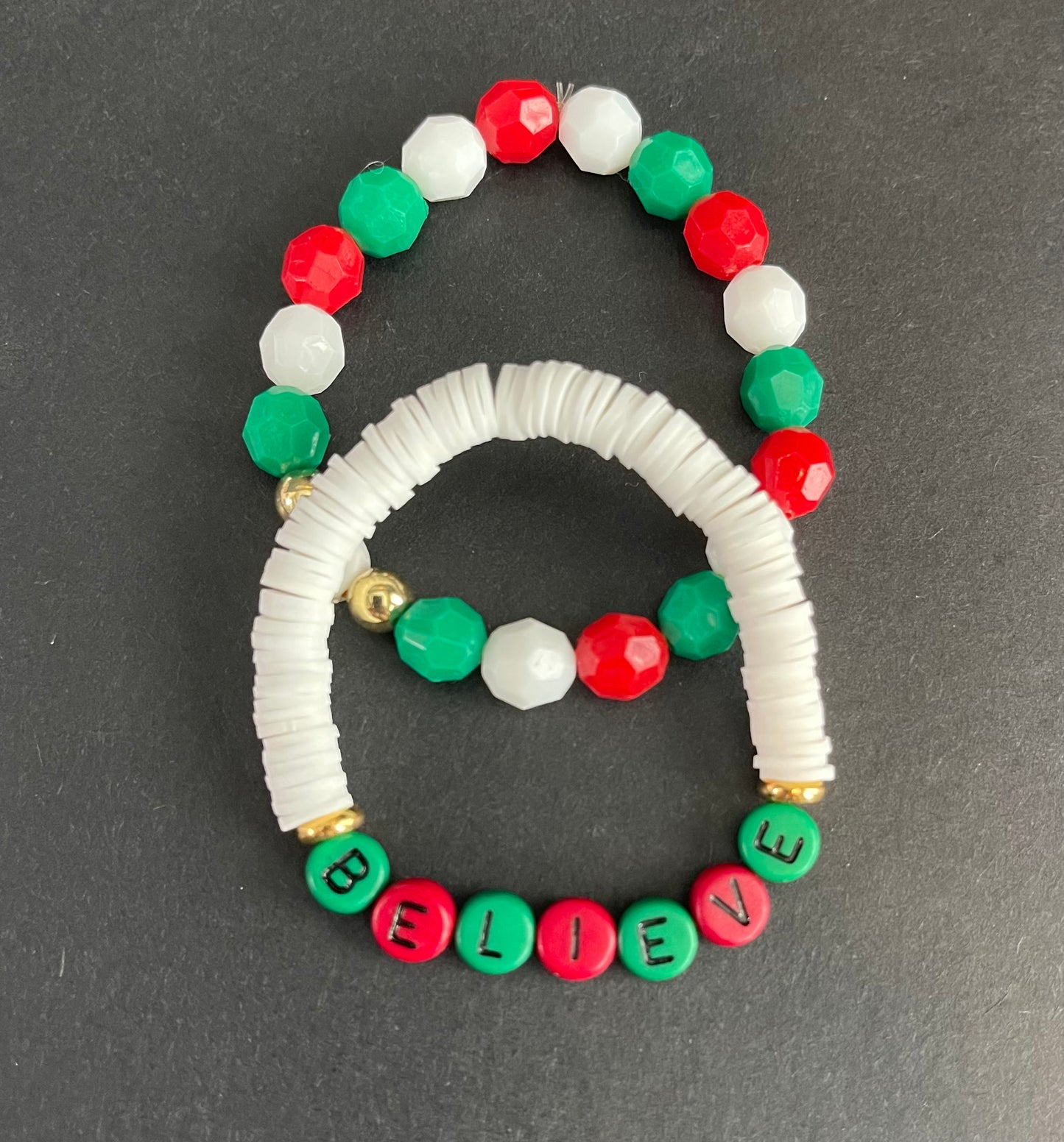 Christmas Custom Heishi Bracelet