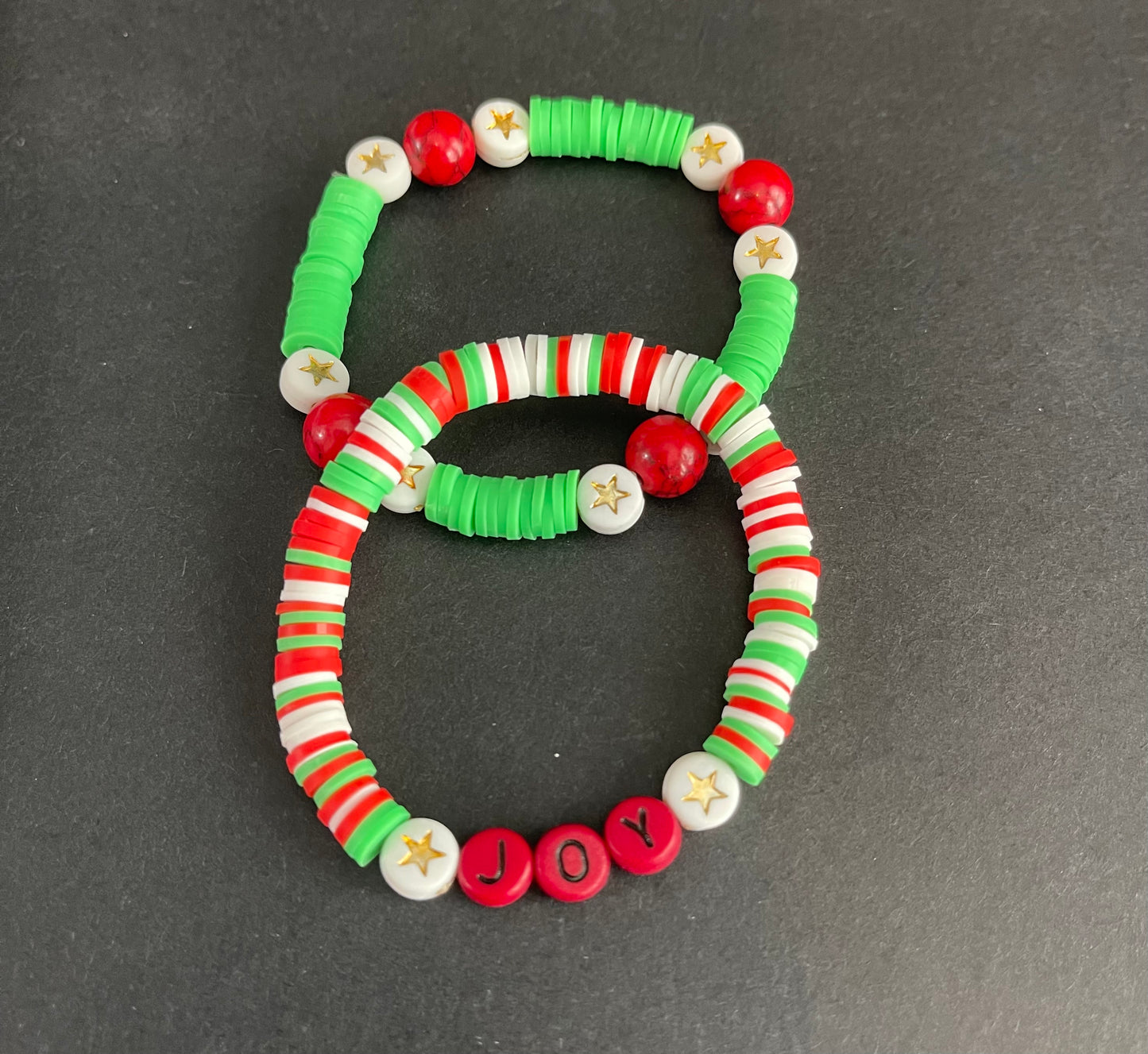 Christmas Custom Heishi Bracelet